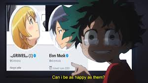 Kolekcje użytkownika mari • ostatnia aktualizacja: Be Elon Musk Use An Anime Profile Pic With Your Girlfriend Profit Animemes