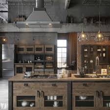 In this kitchen design, modern black cabinets with a glossy finish pair beautifully with a white corian countertop. Amazing Loft Kitchen Designs That Will Blow Your Mind Decoholic
