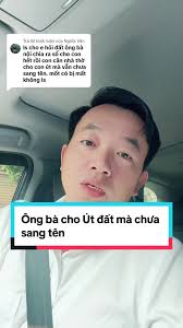 Trả lời @Nghĩa Văn Ông bà cho Út đất mà chưa sang tên #learnontiktok  #hoccungtiktok #luatsutrung #luatnamson #luatsu #dcg