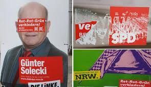 Wurde heute morgen bei heise.de erwähnt Kempen Plakat Arger Cdu Macht Ubeltater Ausfindig