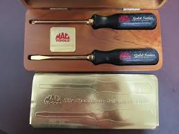 Mac Tools Limited 2002 24K Gold Plated Screwdriver Set, Made in USA | eBay