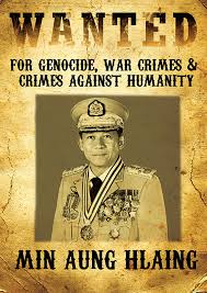 Min is a character who appeared in the first 3 seasons of barney & friends. Min Aung Hlaing Wanted Poster Burma Campaign Uk