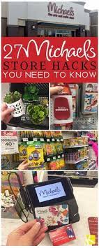 27 Easy Ways To Save At Michaels Craft Store Store Hacks Shopping Hacks Michaels Crafts Store