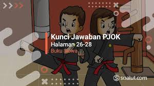 Pada kesempatan kali ini admin akan berbagi informasi tentang kunci jawaban senang belajar matematika kelas 4 kurikulum 2013 revisi 2018 halaman 168, 169. Kunci Jawaban Pjok Kelas 4 Halaman 26 27 28 Soal Evaluasi Buku Siswa Kurikulum 2013