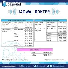 Rumah Sakit Ummi Sur Twitter Rs Ummi Assalamualaikum Sahabat Rs Ummi Yuk Yang Mau Liat Jadwal Dokter Rs Ummi Terbaru Kita Intip Jadwal Dokternya Mudah Mudahan Bermanfaat Untuk Para Pelanggan