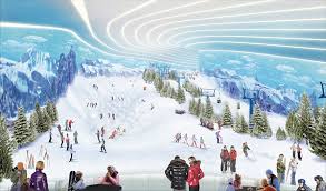 The First Indoor Snow Park In North America Is Opening In