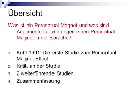 Maybe you would like to learn more about one of these? Das Perceptual Magnet Model Von Patricia Kuhl Ppt Herunterladen