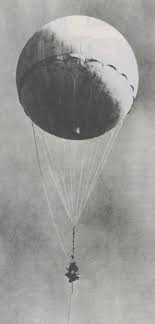 The objects released from the balloon could obviously be either inert ballast or some incendiary or similar device, or both. Fu Go Balloon Bomb Wikipedia