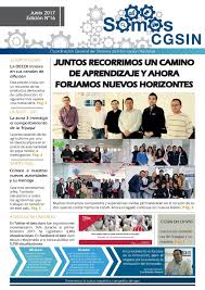 SOMOS CGSIN Edición #16 Junio 2017