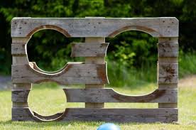 Eine Fussball Torwand Aus Paletten Selber Bauen Bauen Mit Paletten Selber Bauen Garten Und Selber Bauen