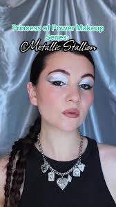 Princess of Power Makeup Series: Metallic Stallion Look