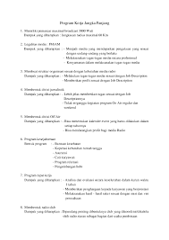 Maybe you would like to learn more about one of these? Doc Program Kerja Jangka Panjang Bayu Santoso Academia Edu
