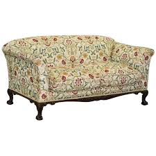 Are you looking for fun fabrics to upgrade your home's interior? Howard And Sons Victorian Walnut Claw And Ball Framed Sofa William Morris Upholstery At 1stdibs