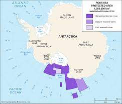 Ross sea is an important area for marine life: Ross Sea Definition Map Coordinates Facts Britannica