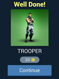 The fortnite season 5 battle pass offers you the chance to unlock a variety of bounty hunters, including the robotic lexa and shapeshifting mave. Fortnite Battle Royale Quiz Outfits Skins Fur Android Apk Herunterladen