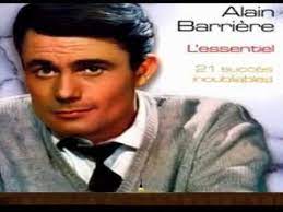 Alain Barriere Tu T En Vas Chansons Francaises Alain Barriere Parole Musique