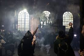 Philadelphia eagles secured a historic maiden super bowl title on sunday but celebrations in the city saw disturbing scenes of chaos with fans looting and vandalising. Philadelphia Erupts In Celebration And Unruliness After Victory The New York Times