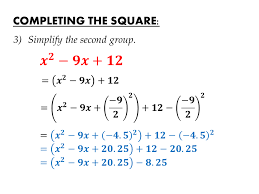 More examples of completing the squares. How To S Wiki 88 How To Complete The Square Equation