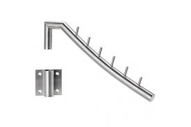 The shelves and clothes rods are freely adjustable. 1 Pack Sumnacon 32cm Wall Mounted Clothes Hanger Rack Stainless Steel Garment Hooks With Swing Arm Holder Space Saver Clothing And Closet Rod Storage Organiser For Laundry Room Bedrooms Bathrooms Kogan Com
