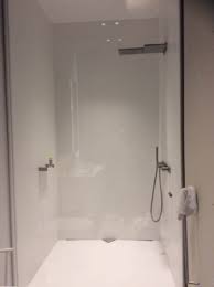 Solid surface shower walls are preferable to other options and for a good reason. Solid Surface Corian Shower Design Materials Rockville Hagerstown Md Designer Surfaces Unlimited Incorporated