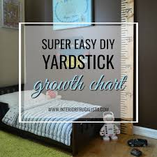 These make the perfect baby, 1st birthday and housewarming gift. Super Easy Diy Yardstick Growth Chart For Grandparent S Day Interior Frugalista