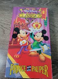 Walt Disney Mini Classics - The Prince and the Pauper (VHS, 1991)