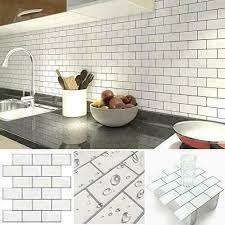 Check spelling or type a new query. Self Adhesive Wall Tiles Peel And Stick Backsplash Kitchen Bathroom Wallpaper For Sale Online Ebay