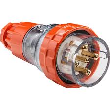 Clipsal Ey56p532 Easy56 Plug Straight 3phase 32amp 5pin Round Ip66 Clipsal By Schneider Electric