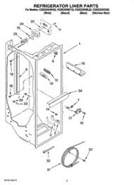 Kitchenaid refrigerator parts list for kitchenaid superba refrigerator parts diagram, image size 612 x actually, we have been remarked that kitchenaid superba refrigerator parts diagram is being just about the most popular issue at this moment. Ksbs25inss02 Refrigerator 24 5 Cu Ft Side By Side Superba Series Kitchenaid Whirlpool Corporation Appliance Parts