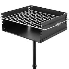 Barbecue fixe plan, pour vos barbecue. Barbecue A Charbon De Bois Bbq Grill Fixe Jardin Exterieur Camping 53x53x20 Cm Ebay