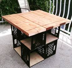 Cratetable Milk Crate Furniture Crate Furniture Milk Crates Diy