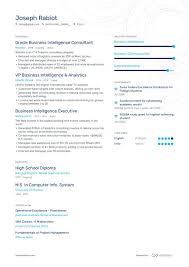 8 Business Intelligence Resume Examples For 2019 Business Analyst Resume Resume Examples Business Intelligence