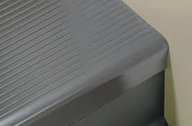 Nosings, safe stair edging for fitting with lvt vinyl or carpet tiles; Roppe Vinyl Stair Tread Ada Compliant