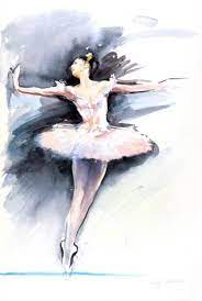 illustration ballet dancer dance art ballet art ballet painting