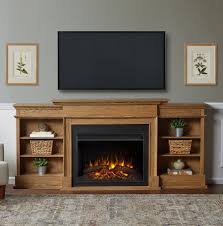 Shop for light oak electric fireplace online at target. 92 Ashton Grand English Oak Electric Fireplace