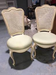 Every french provincial style home needs a sturdy timber dining table. Gleaton S Metro Atlanta Auction Company Estate Sale Business Marketplace Auction The Childress Estate Online Auction Nice Furniture Decor Item 2 Vintage Thomasville French Provincial Dining Room Chairs A