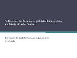Maybe you would like to learn more about one of these? Kolloquium Der Bachelorthesis Von Jaqueline Brinn Ppt Video Online Herunterladen
