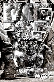 Black And White Comic Art Style Batman Black White Lee Bermejo Comic Style Art Batman Art Comics Artwork