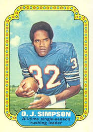 Limited time deals in oj simpson rookie card. 76 Oj Simpson 6 Bill Ideas Eric Dickerson Oj Simpson Priest Holmes