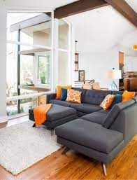Grey with teal and orange living room. Orange And White Living Room Decor Novocom Top
