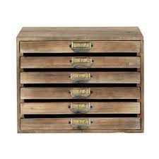 Range Courrier En Bois H 39 Cm Antoine Maisons Du Monde Range Courrier Rangements Maquillage Rangement
