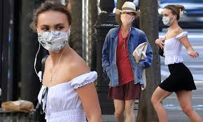 Maybe you would like to learn more about one of these? Lily Rose Depp And Vanessa Paradis Wear Face Masks In Paris Daily Mail Online