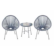 Brighton Grey Egg Chair Bistro Metal Garden Furniture Set Outdoor Patio Furniture Sets Restoration Hardware Dining Chairs Metal Garden Furniture