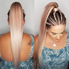 Braids For Days On Instagram Fave Blend So Far For Eminem Creamy Blonde Mixed With Baby Pink In 2020 Braided Hairstyles Braids For Long Hair Natural Hair Styles
