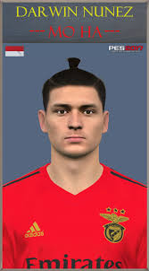 Giacomo raspadori plays for serie a tim team sassuolo (u.s. Faces By Mo Ha Pes 2017 Face Darwin Nunez Benfica Facebook