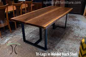 It is a great unique modern piece that will enable. Table Legs And Bases For Hardwood Slab Table Tops