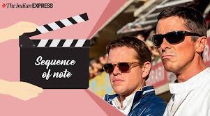 Regardless of whether you've seen the film, at the very least you've probably seen the posters, the most popular one featuring bale and damon staring. Sequence Of Note Ford V Ferrari The Concluding Sequence Featuring Matt Damon Entertainment News The Indian Express
