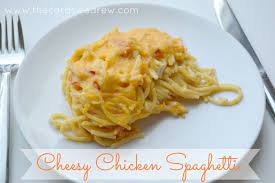 Cheesy Chicken Spaghetti With Velveeta Recipe Recipes Recipes With Velveeta Cheese Chicken Spaghetti Recipes