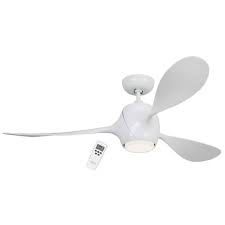 What makes a ceiling fan so useful is the simple fact that it can be used as both an effective cooling and lighting method. Eco Fiore Quiet Design Casafan Ceiling Fan White With Led Light