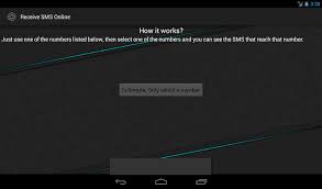 Just select your phone number from the list below. Amazon Com Receive Sms Online Appstore For Android